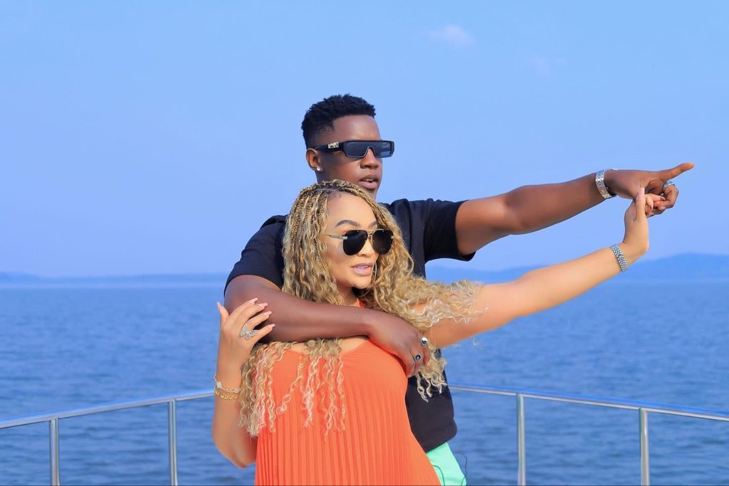 Zari Hassan posing confidently with Shakib Cham amid response to viral relationship rumors