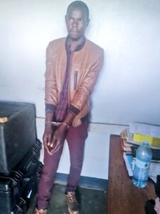 Police arrest suspect Akena Justine linked to UGX 500 million gold and cash theft in Kampala.