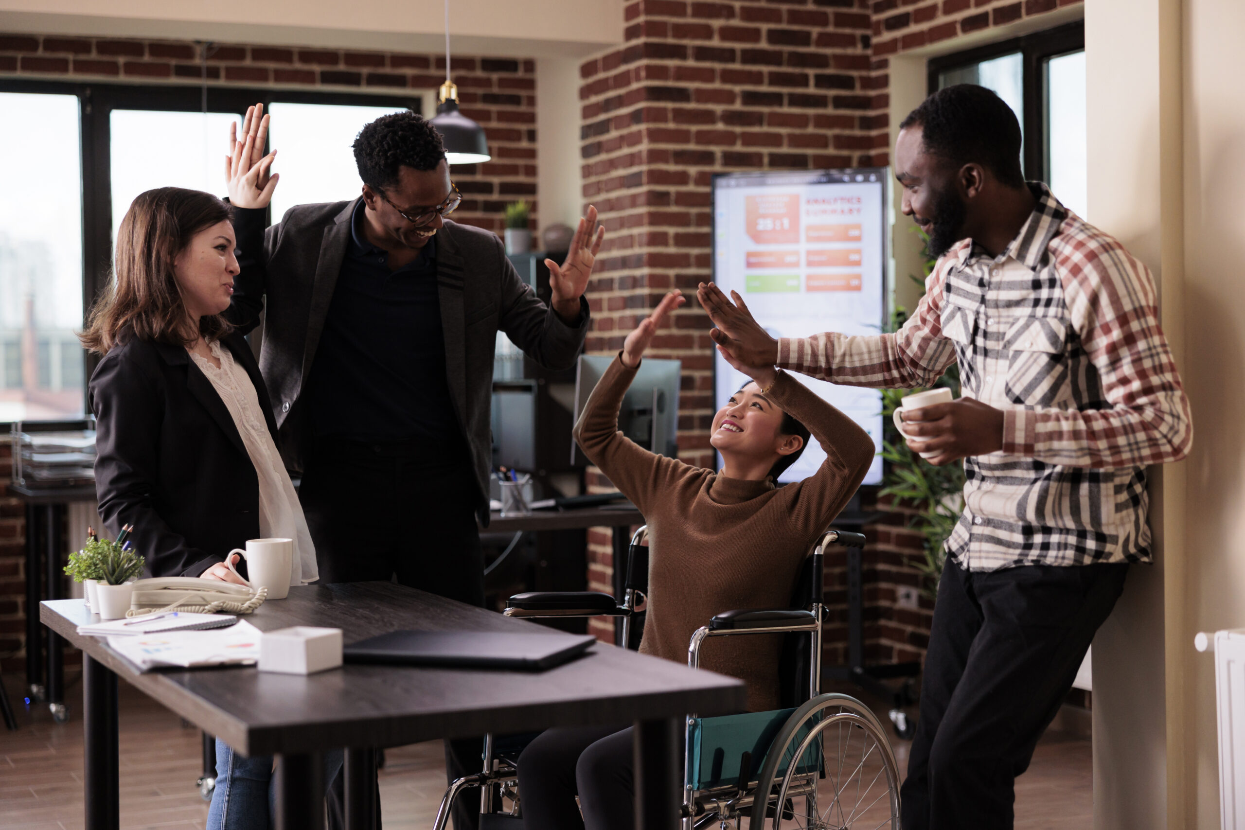 An image showing an Inclusive workplace 