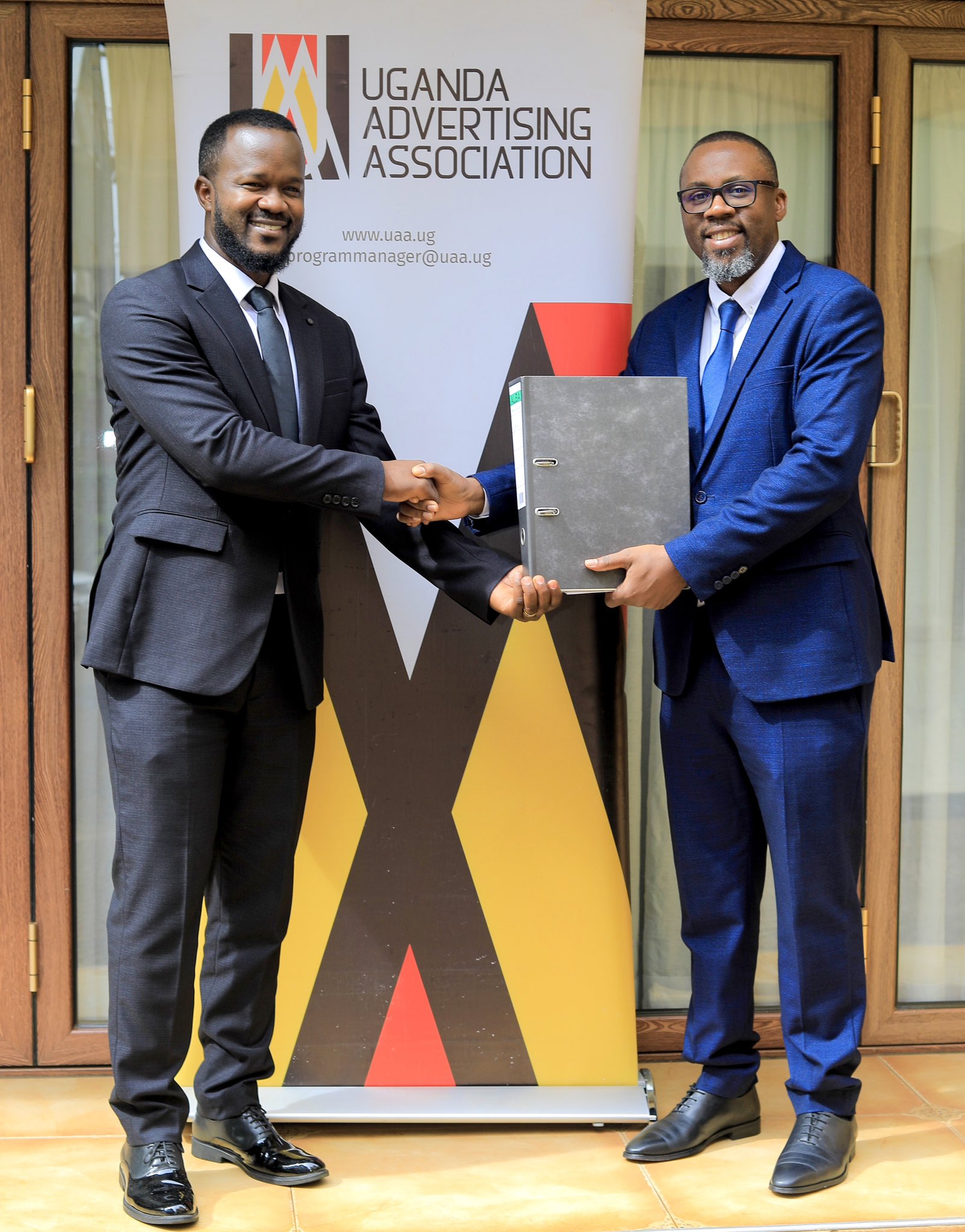 Incoming Chairman Peter Kazibwe officially receives the mantle as Uganda Advertising Association ushers in a new era of industry reform, creative excellence, and regional growth.