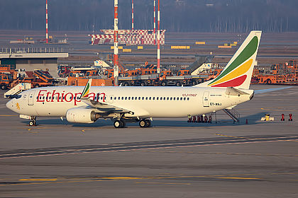 An Ethiopian Airlines Boeing 737-800 (Courtesy Image)