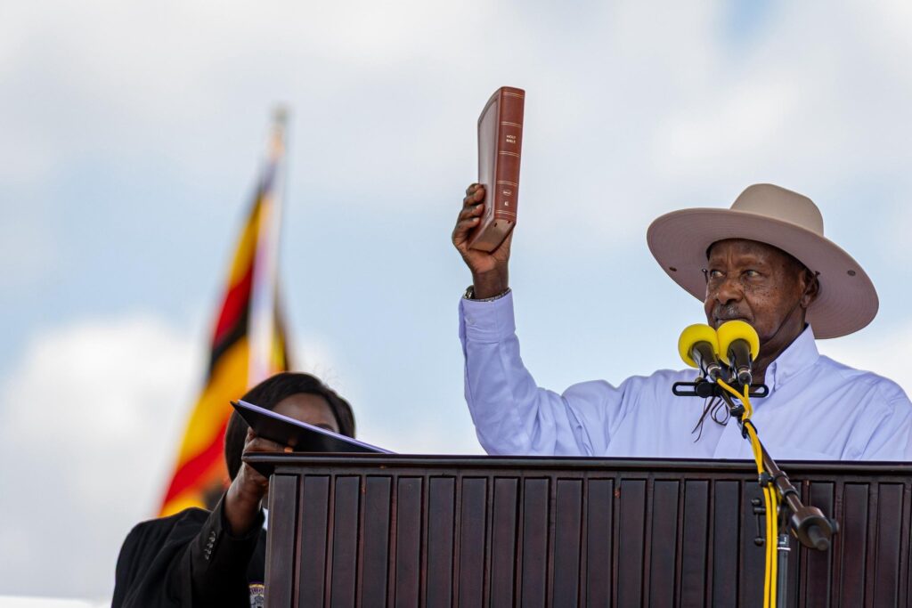 President Museveni sworn in for seventh term in Kampala Uganda
