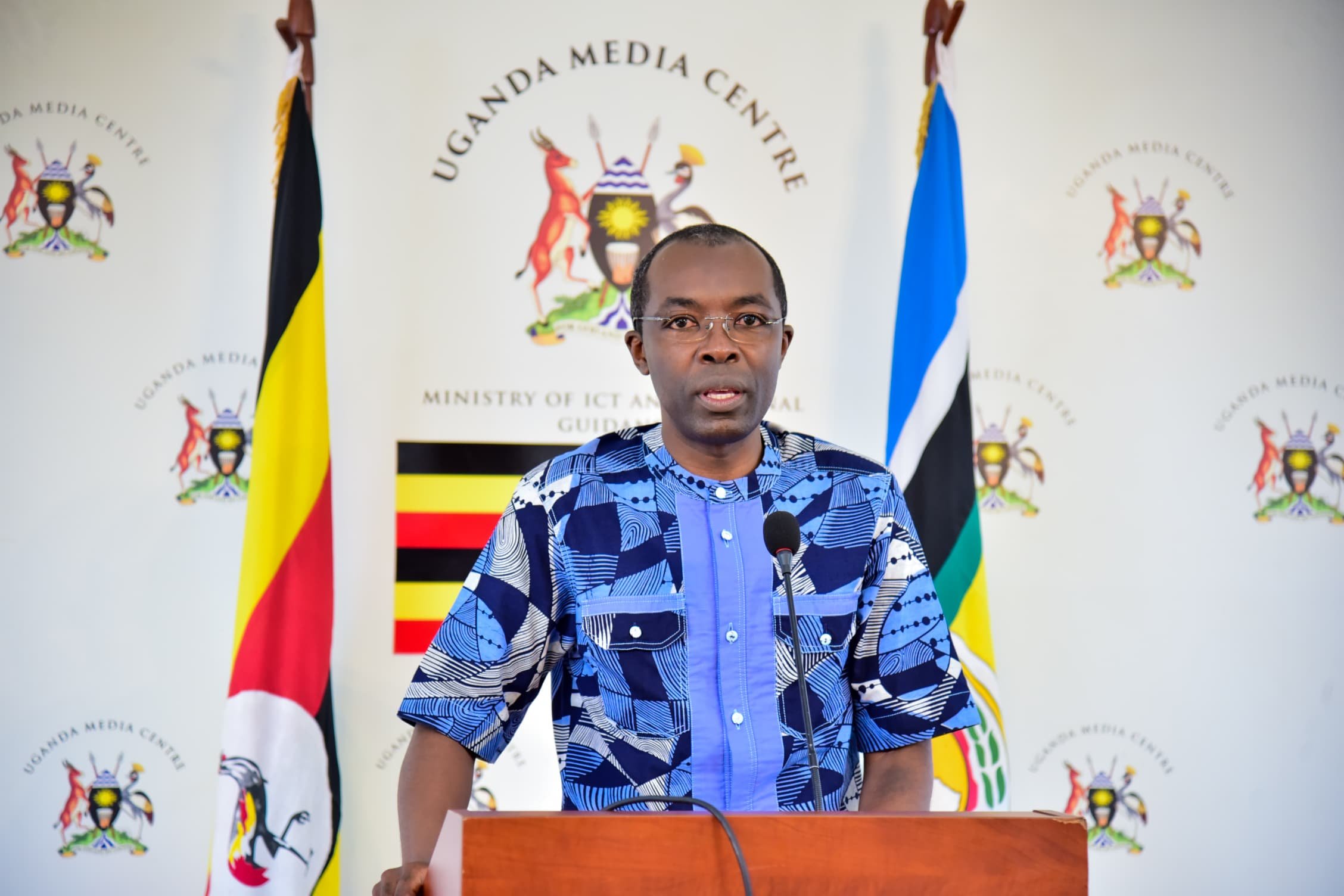 Dr Dennis Mugimba, spokesperson for the Ministry of Education and Sports at the Uganda Media Centre
