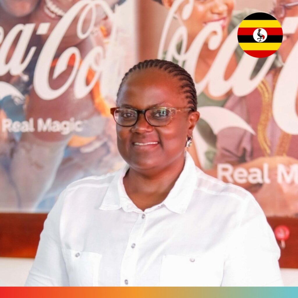 Mary Nassali is the Commercial Excellence Director at Coca-Cola Beverages Uganda, a company in the Coca-Cola Beverages Africa group