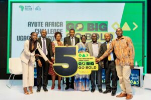 Heifer International Uganda officials launch the AYuTe Africa Challenge Season 5 in Jinja.