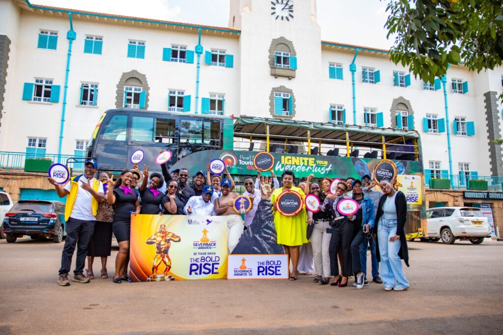 Officials and creatives launch the Silverback Awards 2026 under "The Bold Rise" theme in Kampala.